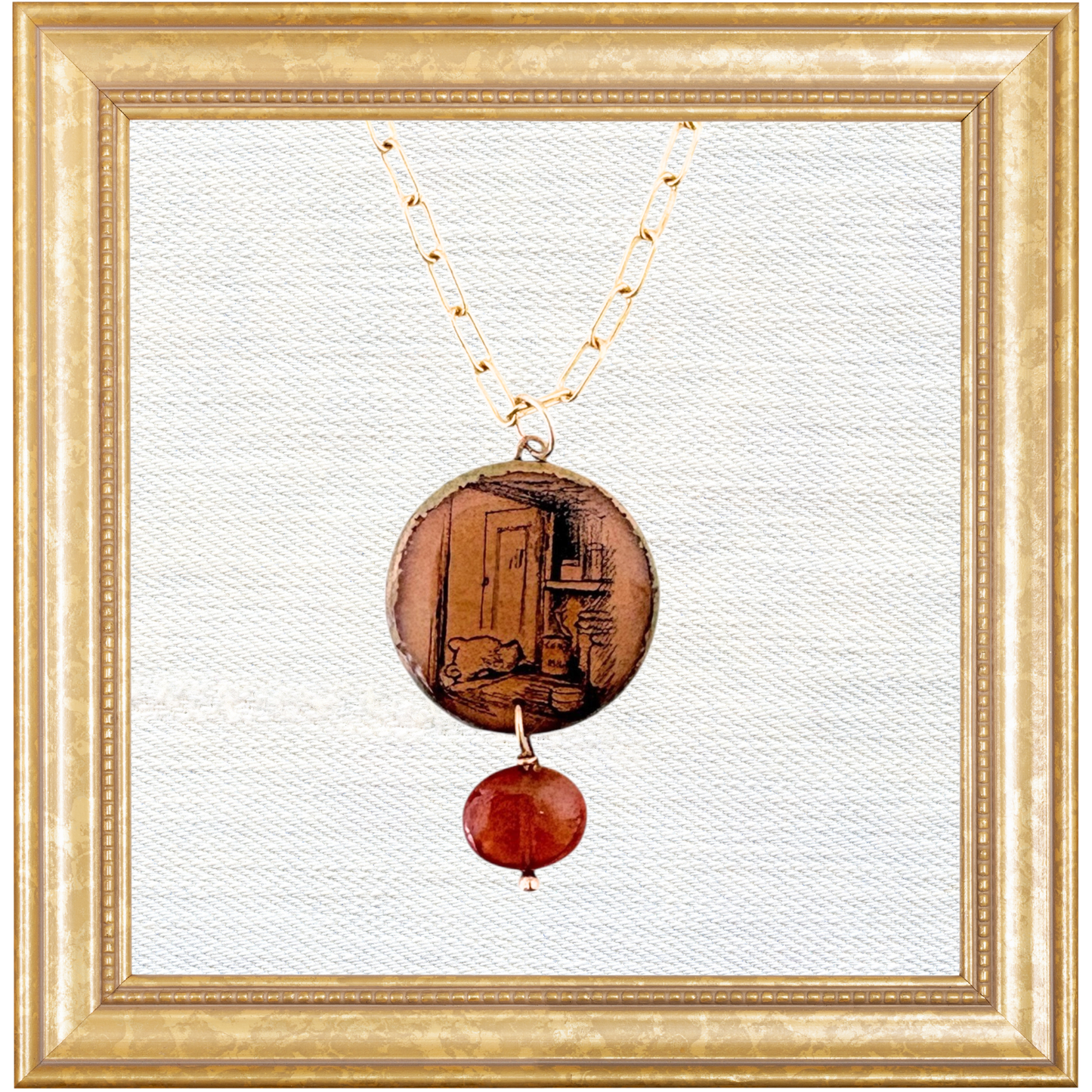 Pooh Bear Morgaine Necklace