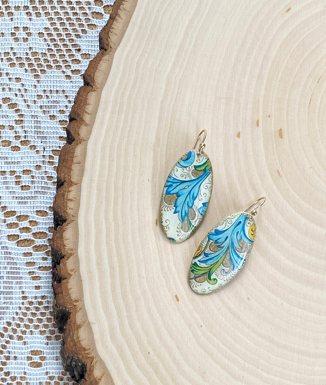 Florentine Fruits Shield Dangles