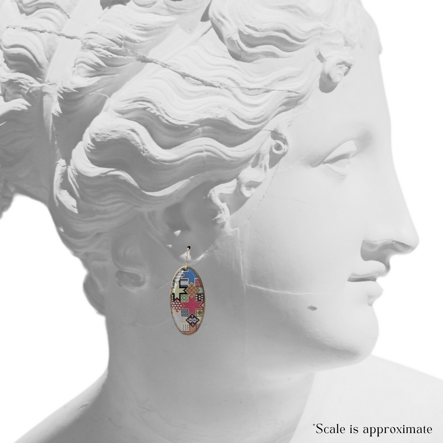 The Aubusson Collection Shield Dangles