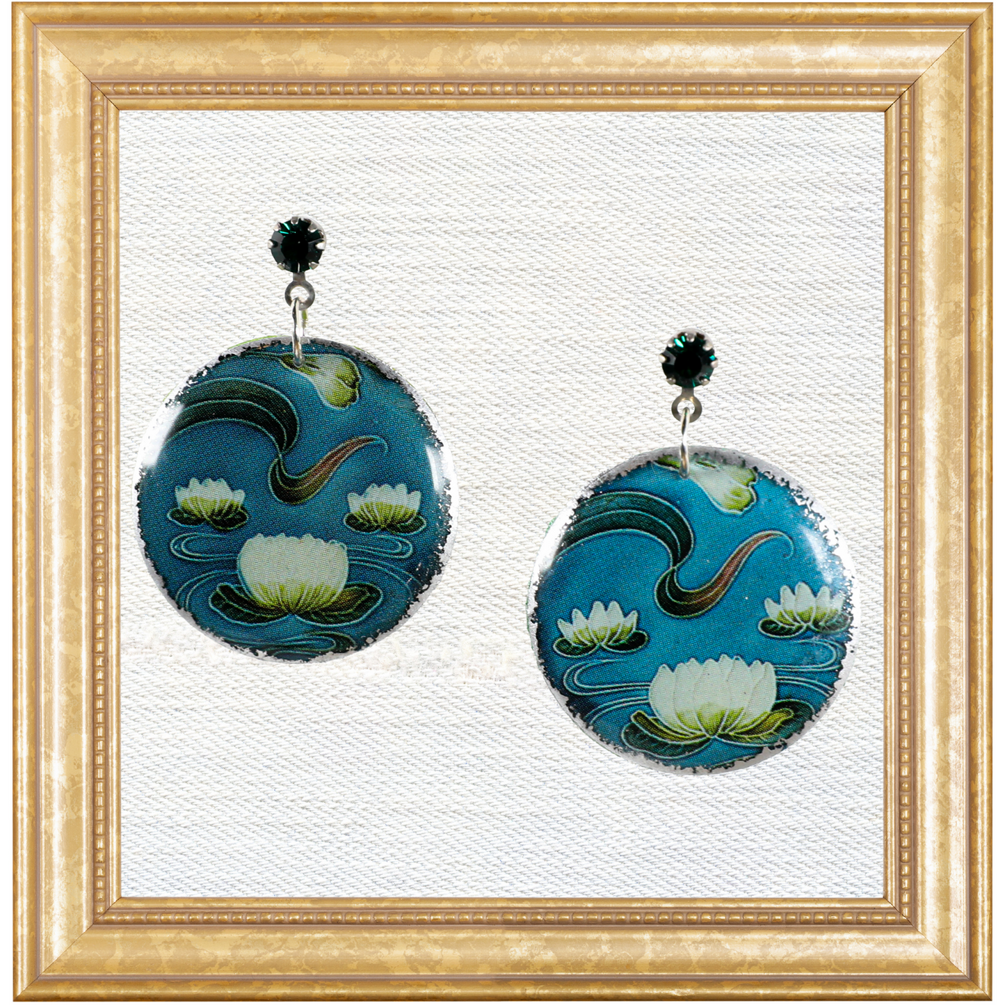 Lily Pond Bloom Dangles