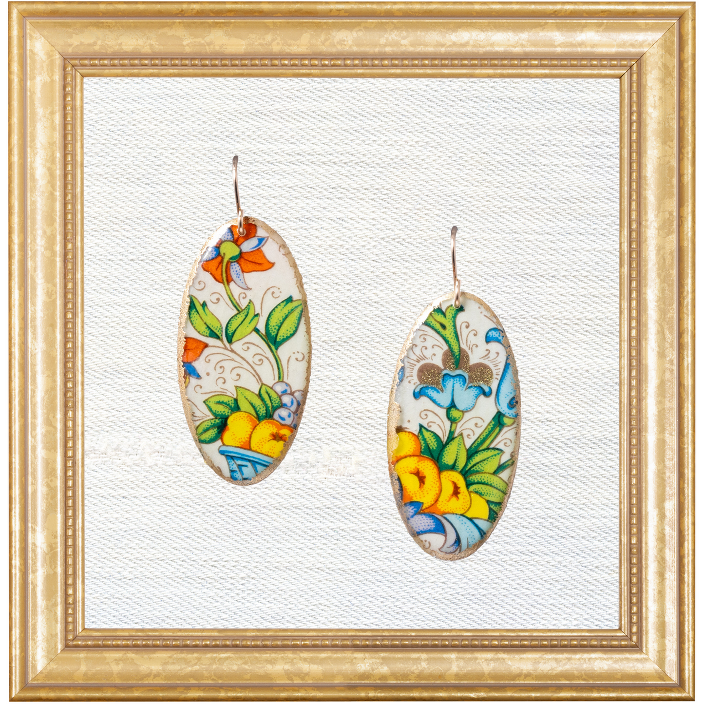 Florentine Fruits Shield Dangles