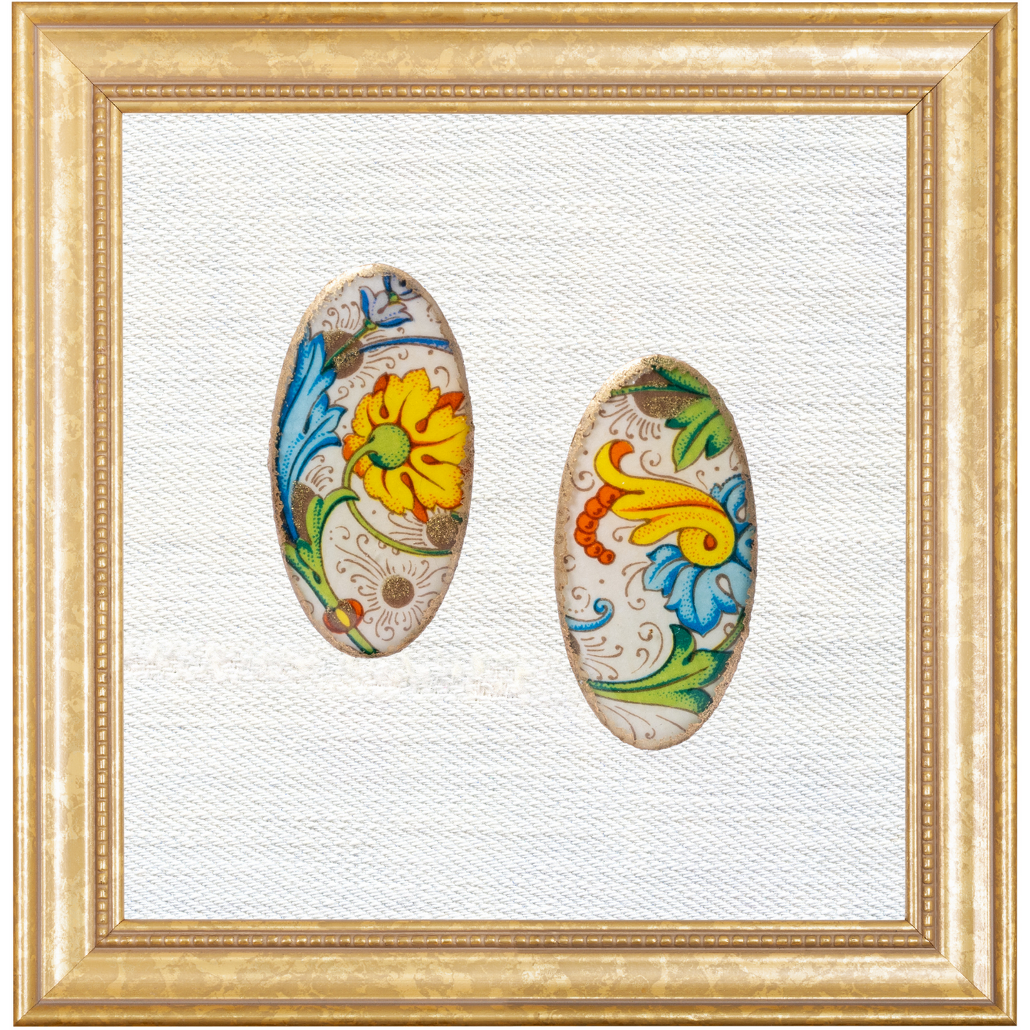 Florentine Fruits Shield Studs