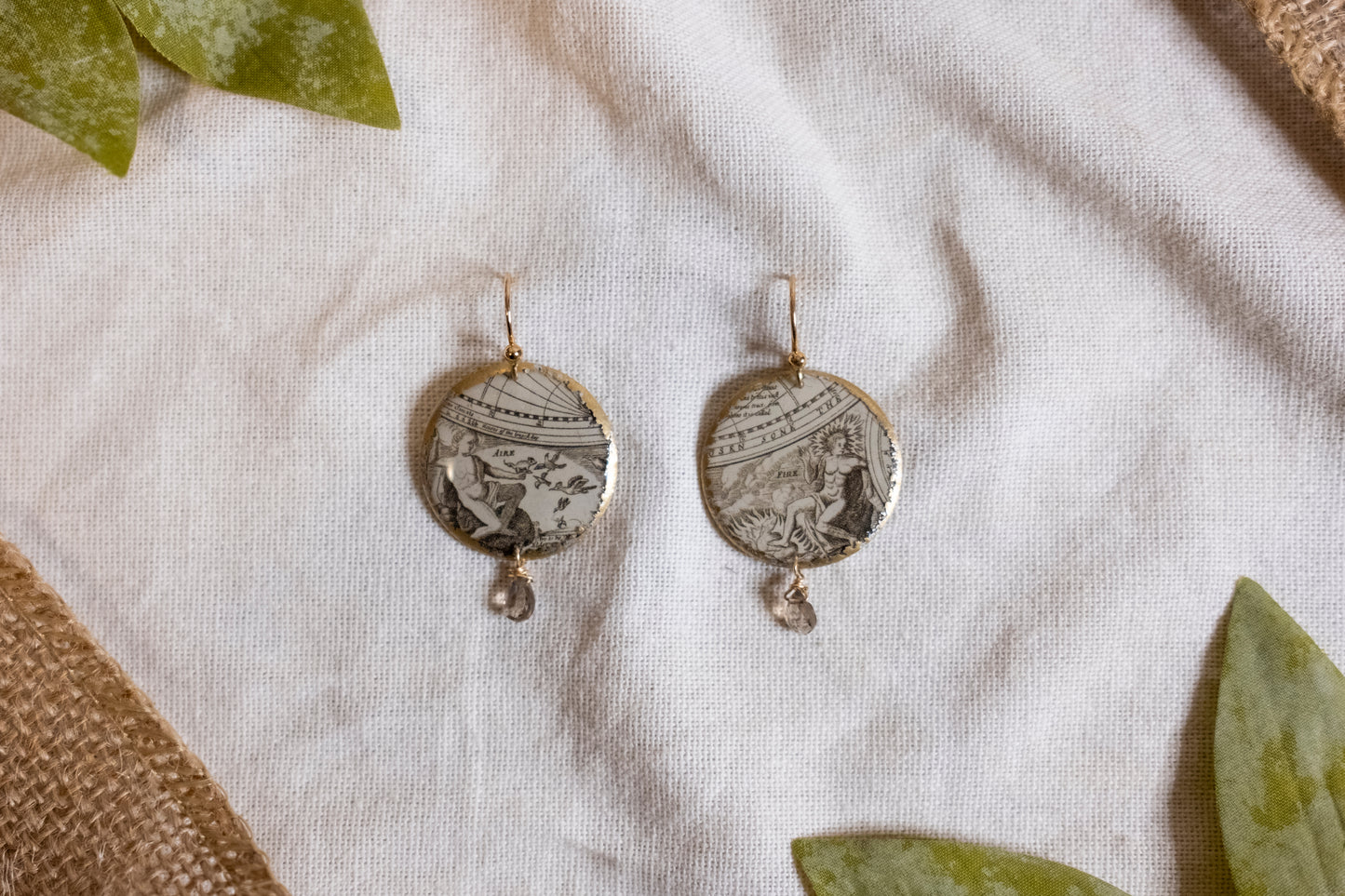1676 Atlas Bloom Dangles