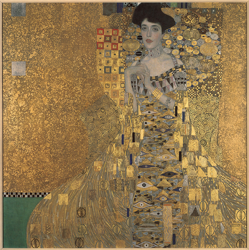 Bloom Necklace — Edit 13 — Klimt Portrait of Adele Bloch-Bauer II