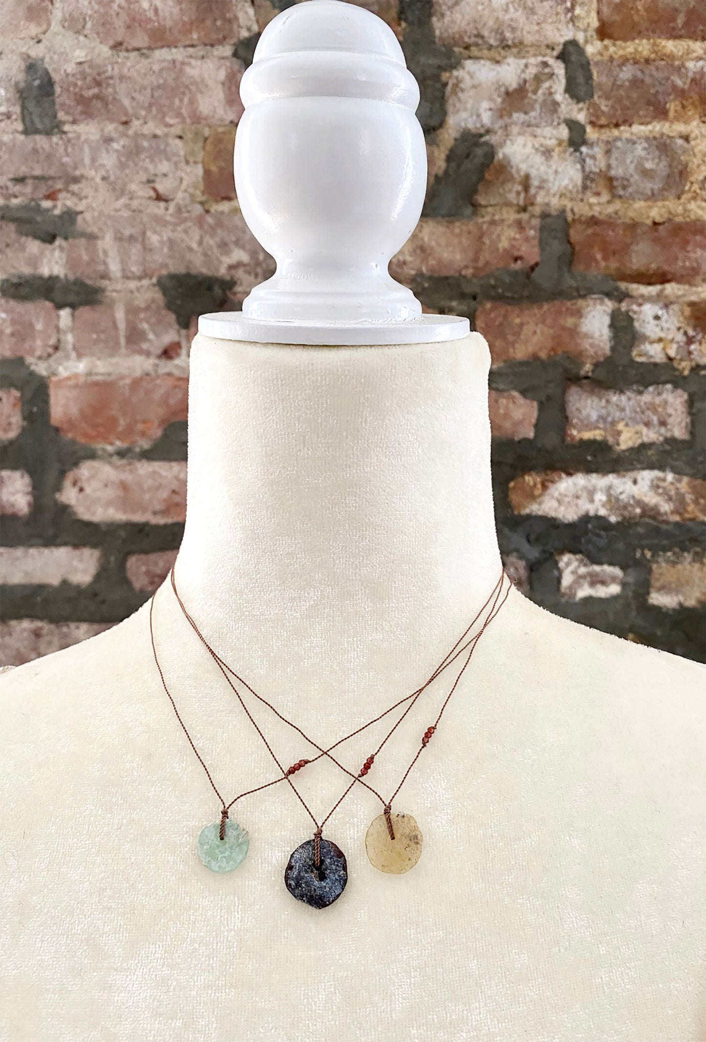 Ariadne Ancient Roman Glass Necklace