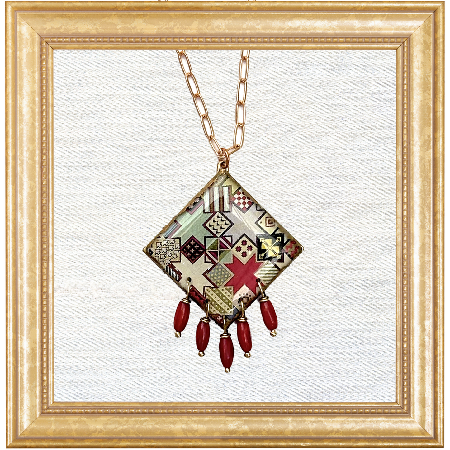 The Aubusson Collection Harlequin Necklace