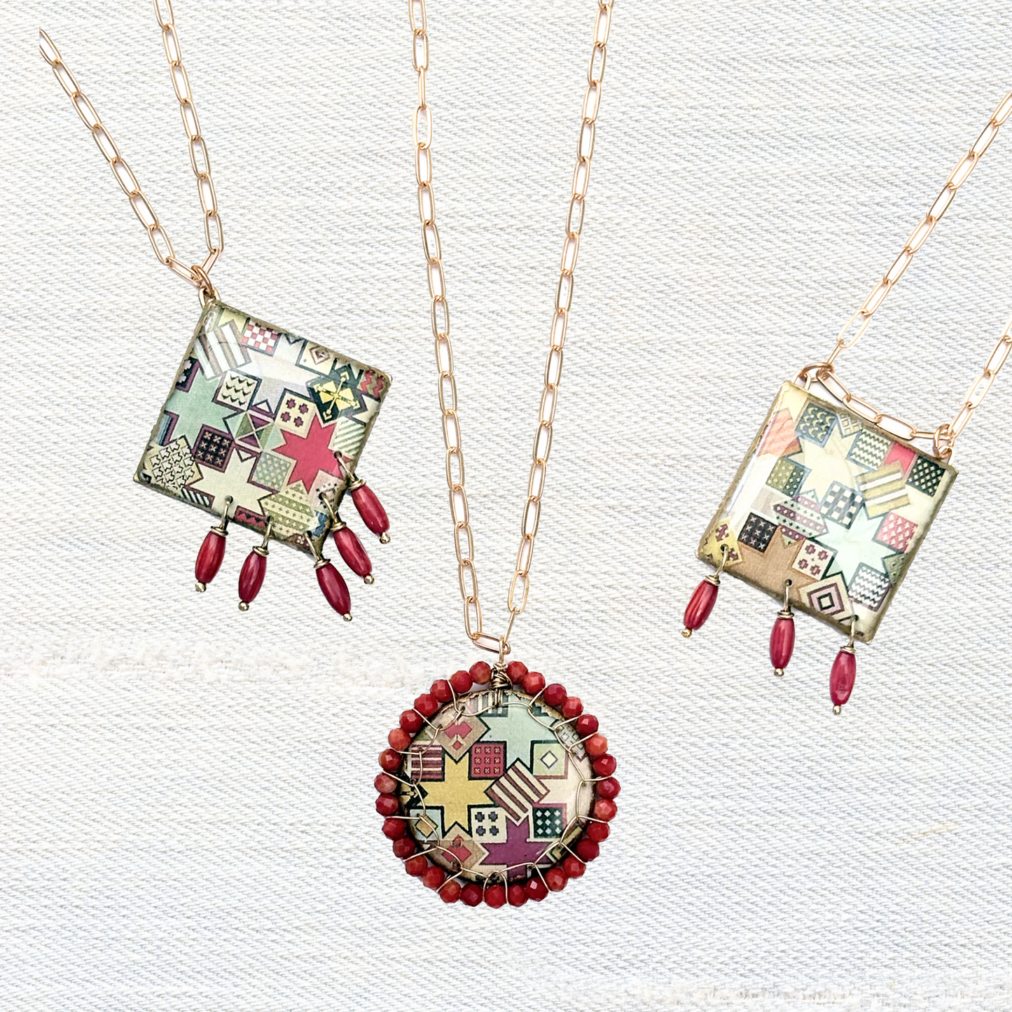 The Aubusson Collection Harlequin Necklace