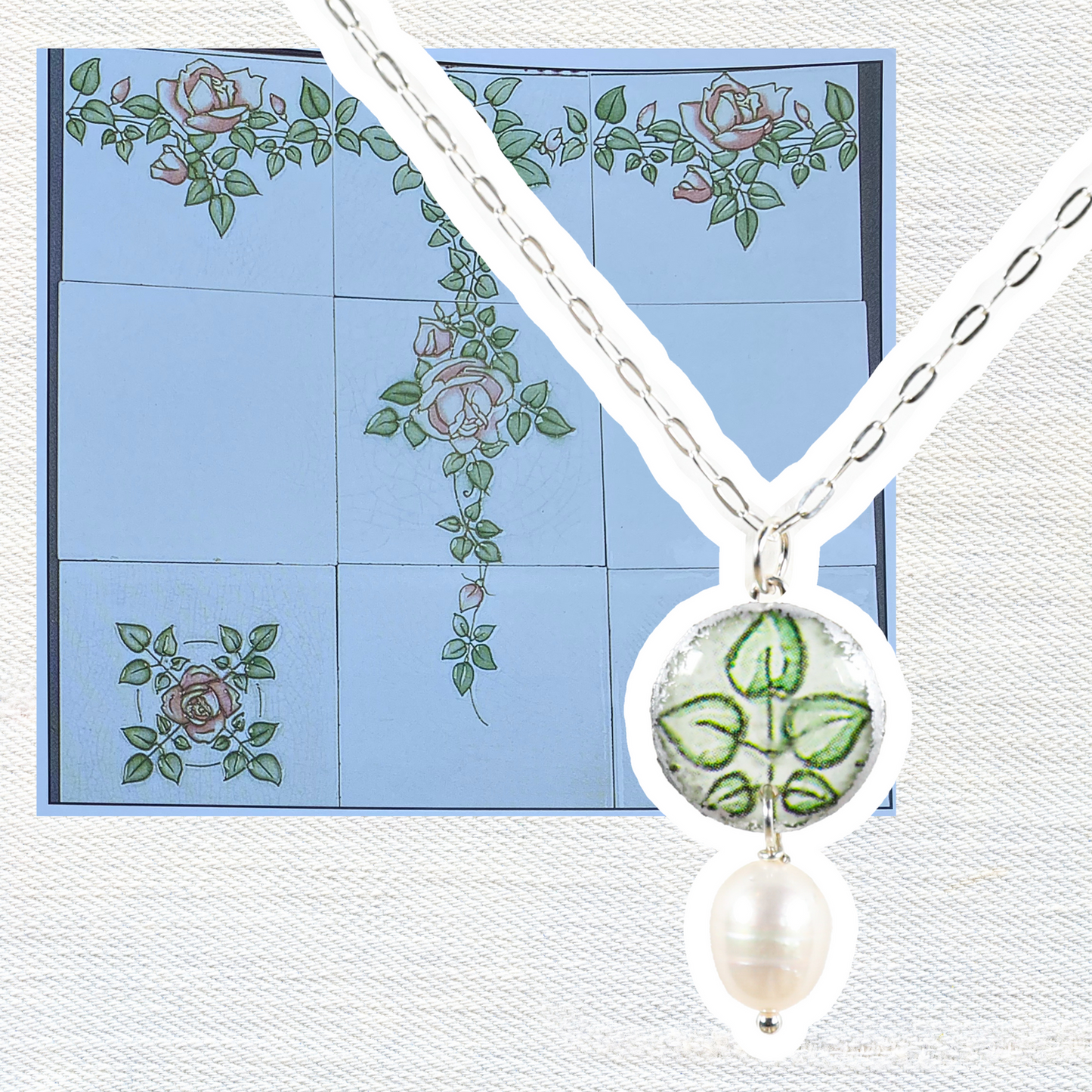 Rose Leaf Dulcet Necklace