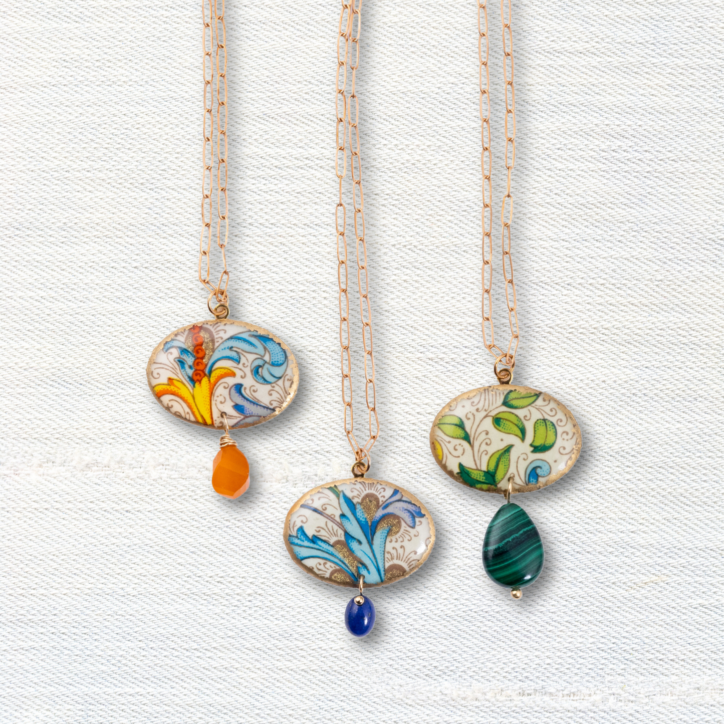 Florentine Fruits Ellison Necklace