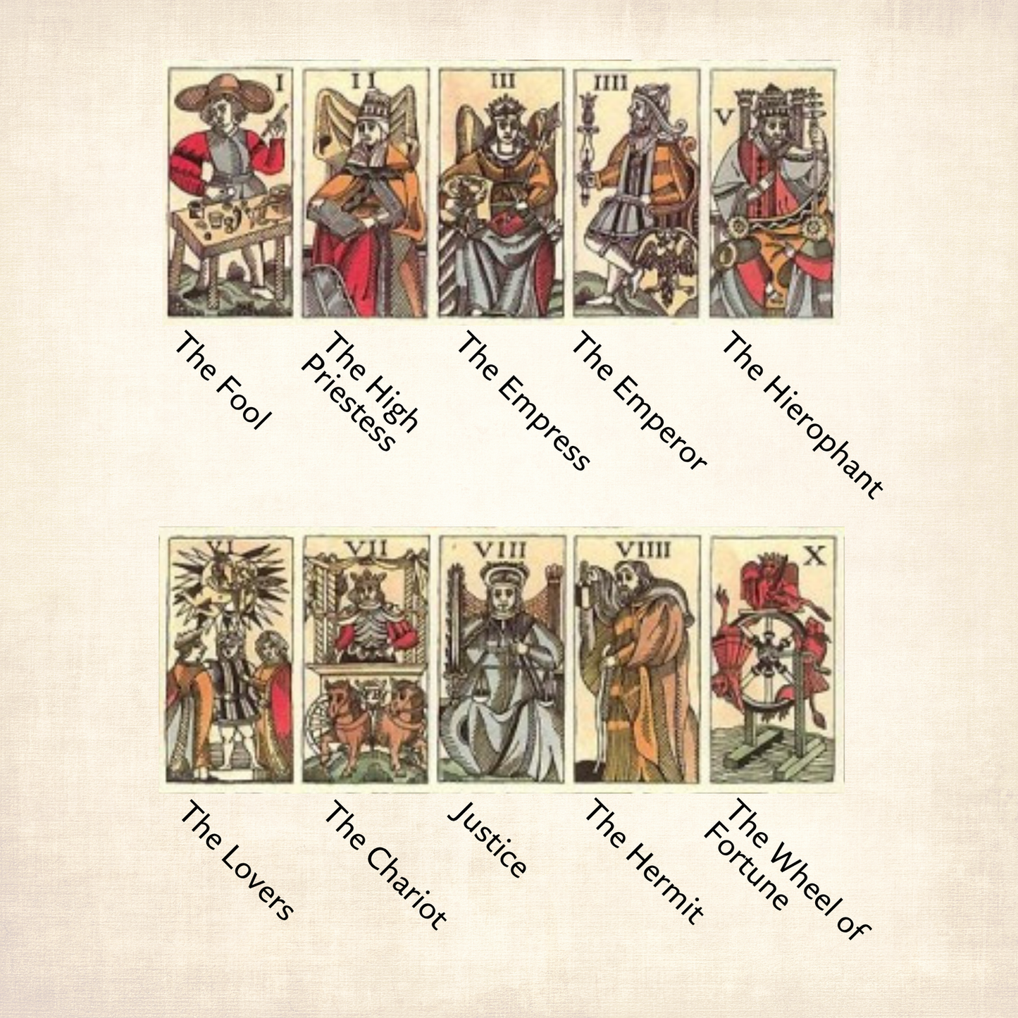 Pick Your Pairing Tarot Chain Dangles