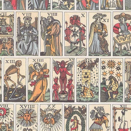 The Sun & The Moon Tarot Chain Dangles