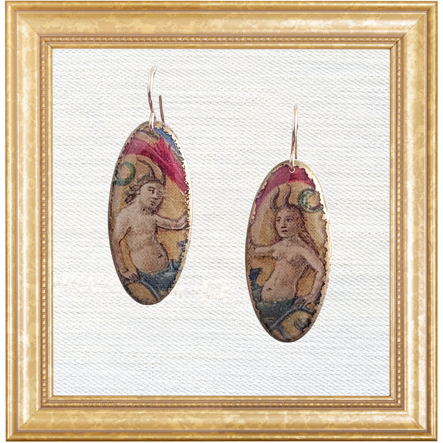 Merfolk Mini Shield Dangles