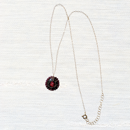 Stitched Rose Dulcet Necklace
