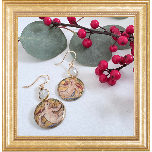 Marginalia Putti Dangles