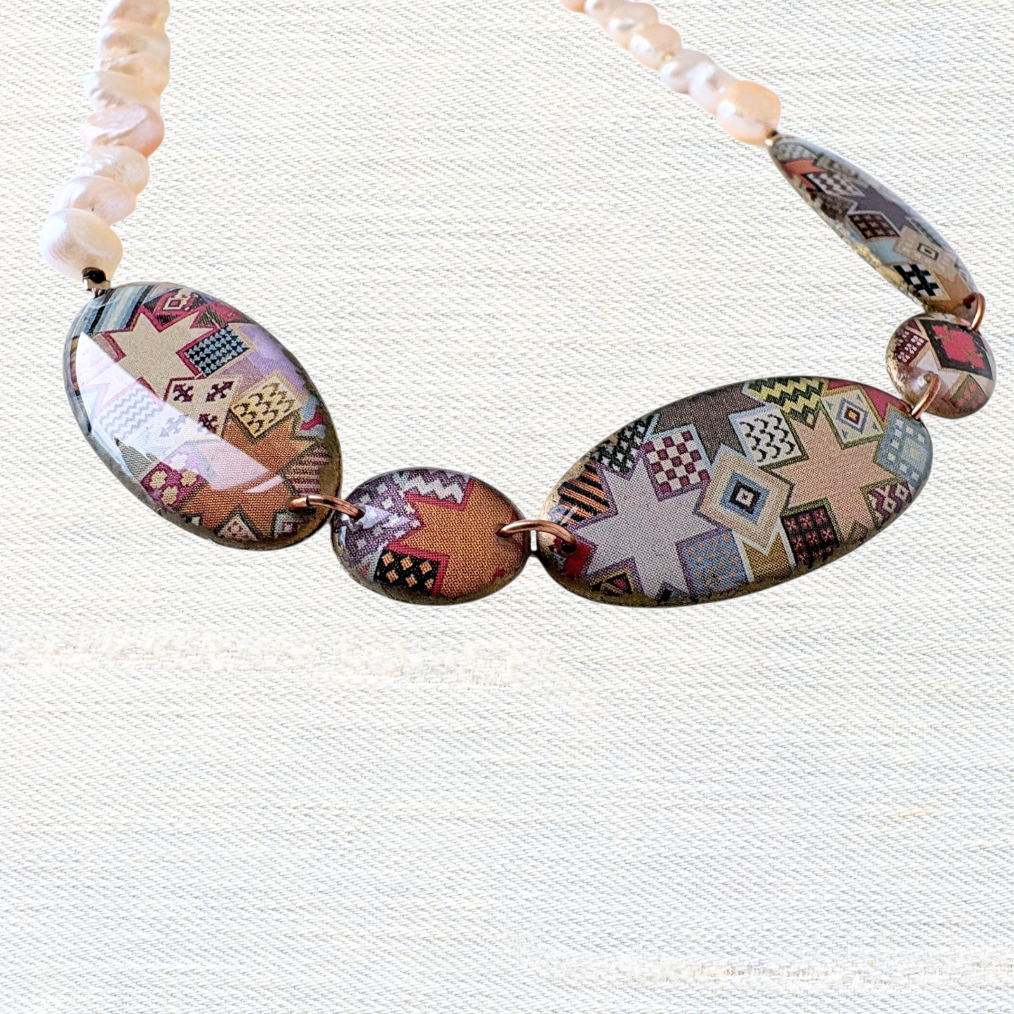 Aubusson Pearl Vignette Necklace