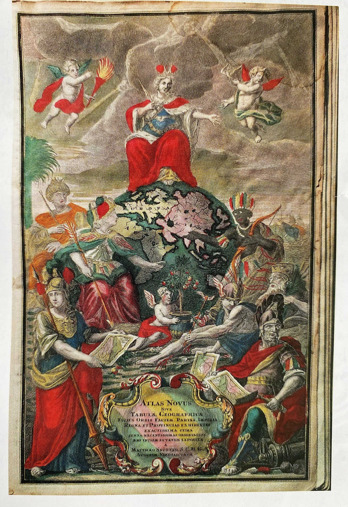 1720 Atlas Novos Morgaine Studs with Garnet