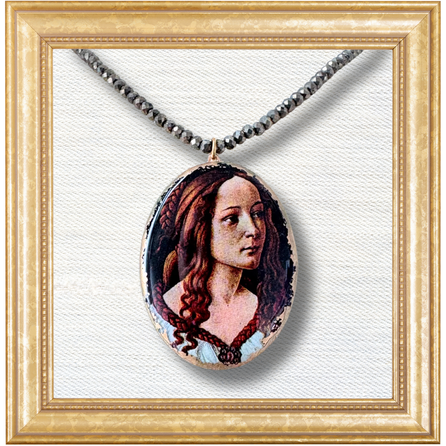 Cameo Necklace — Edit 01 — Botticelli Venus