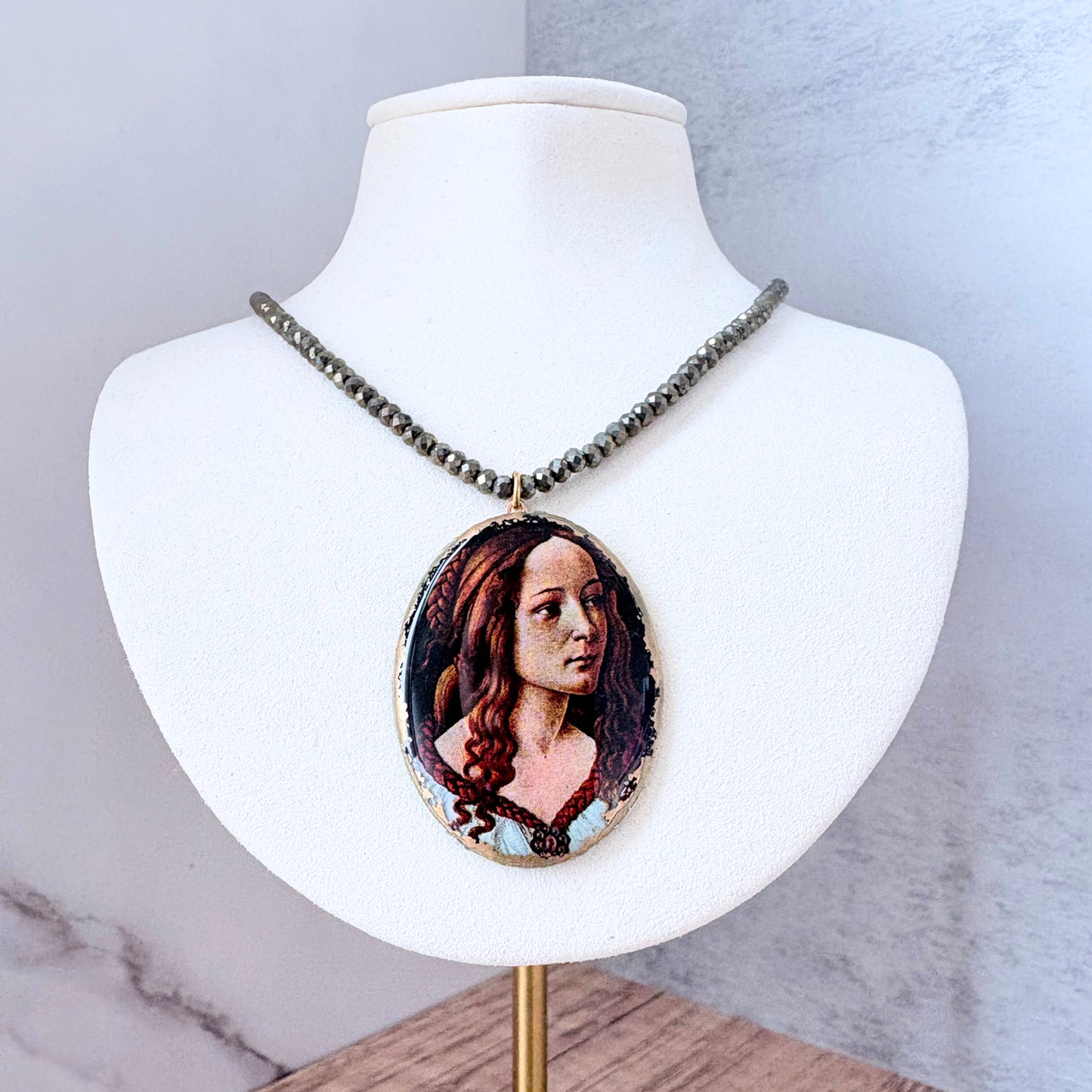 Cameo Necklace — Edit 01 — Botticelli Venus