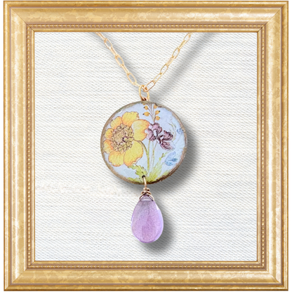 Bloom Necklace — Edit 03 — Faïence Yellow Rose