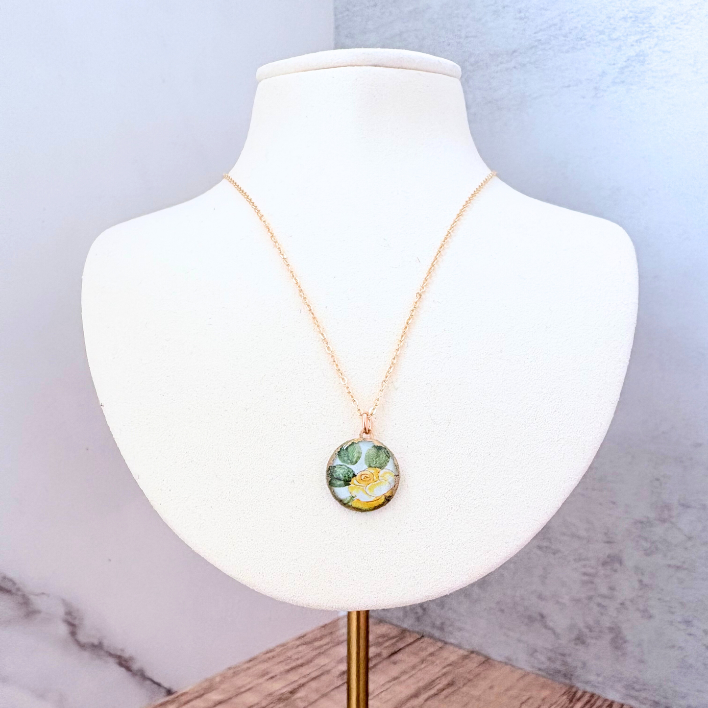Dulcet Necklace — Edit 13 — Yellow Rose
