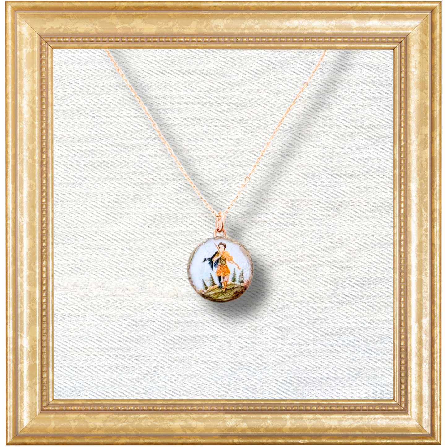 Dulcet Necklace — Edit 14 — Moustiers Violin Player