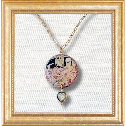 Bloom Necklace — Edit 10 — Klimt Tree of Life