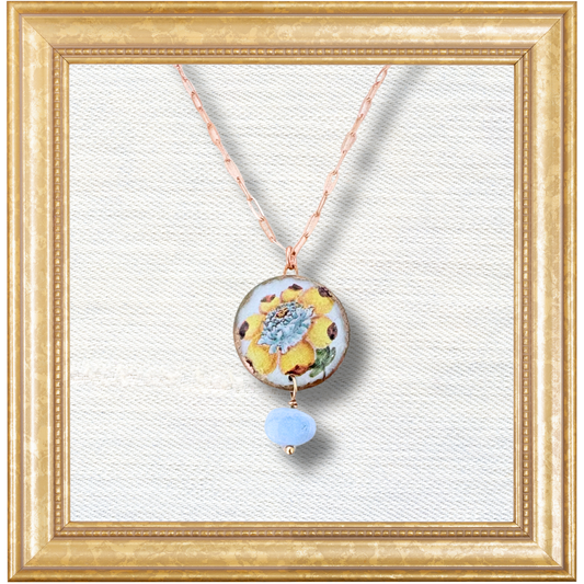 Morgaine Necklace — Edit 2 — Faïence Bloom