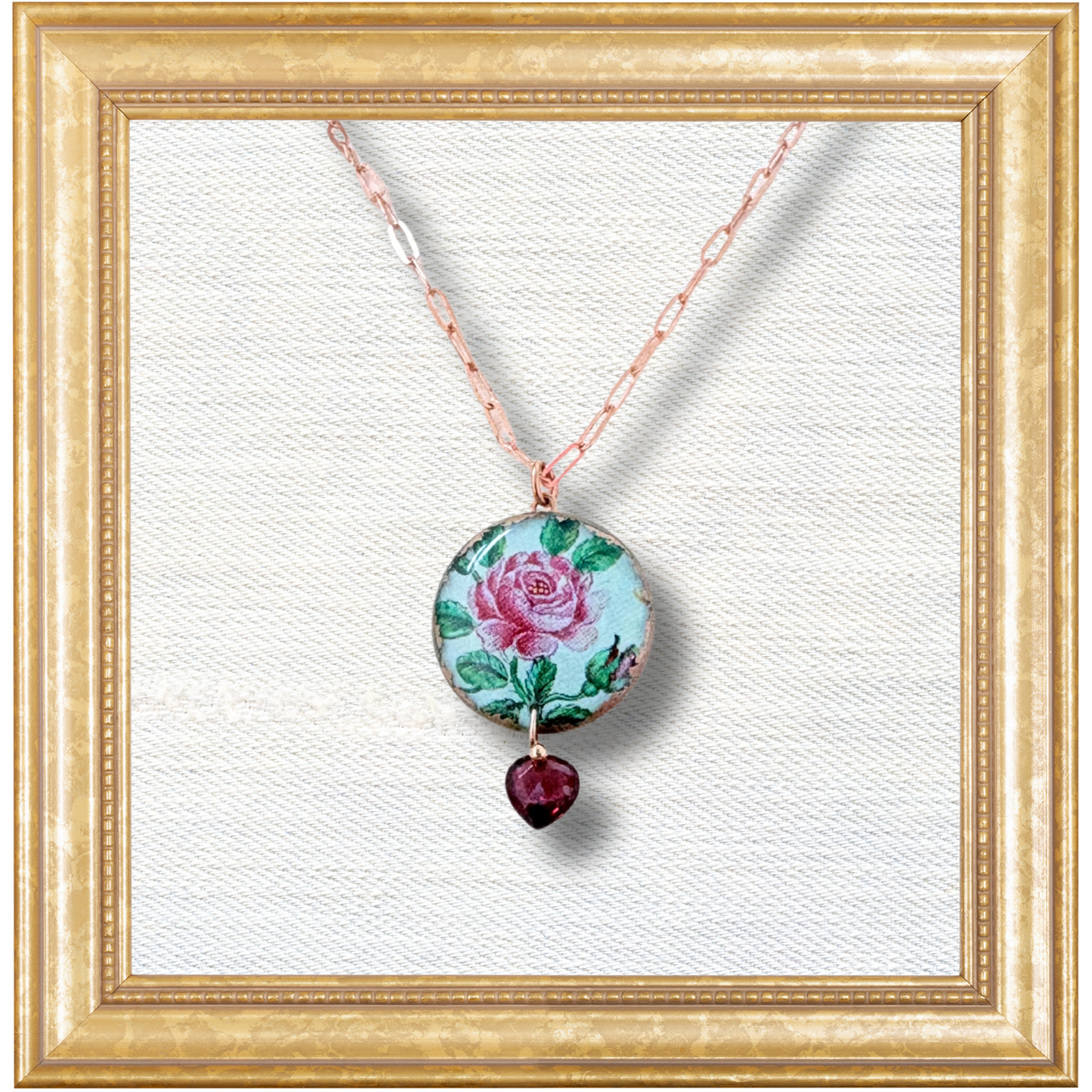 Morgaine Necklace — Edit 3 — Pink Rose