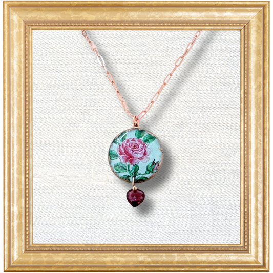 Morgaine Necklace — Edit 3 — Pink Rose