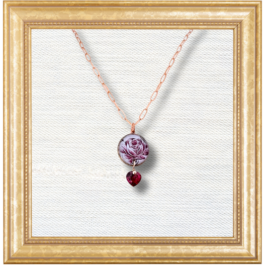 Dulcet Necklace — Edit 12 — Art Nouveau Rose