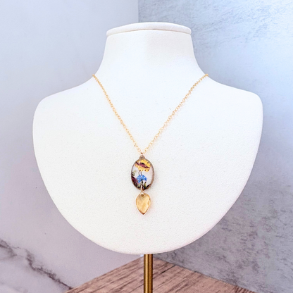Pixie Necklace – Edit #5 – Golden Flower