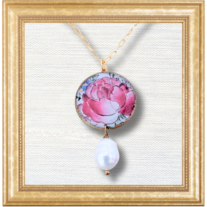 Bloom Necklace — Edit 05 — Ferrat Pink Peony