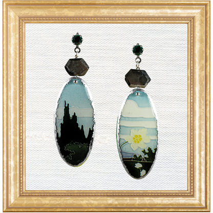 Springtime Mini Shield Dangles