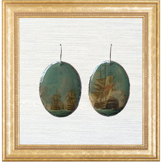 High Seas Cameo Dangles