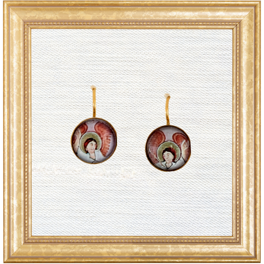 Byzantine Angle Hook Earrings