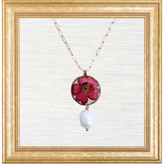 Camellia Bloom Morgaine Pendant