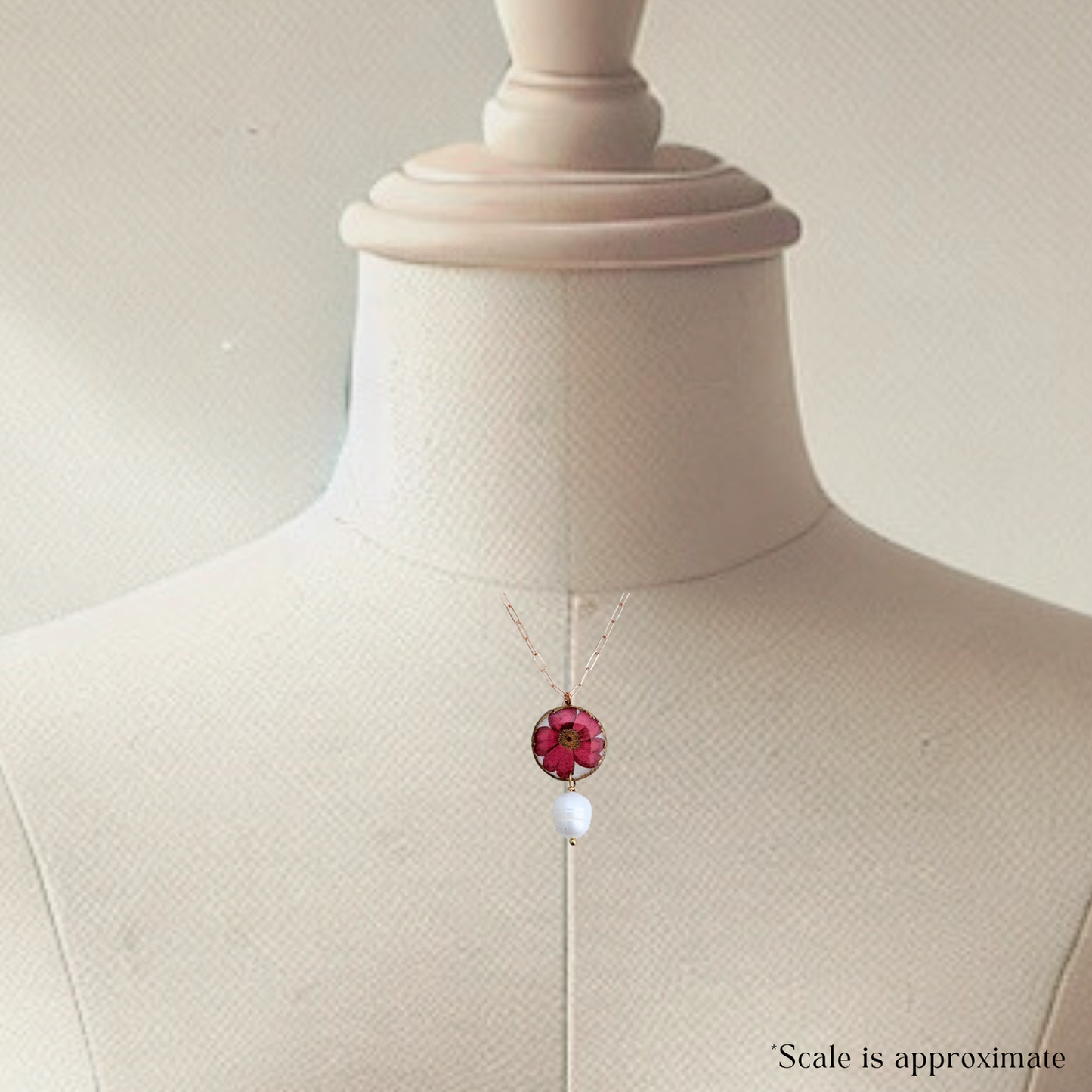 Camellia Bloom Morgaine Pendant
