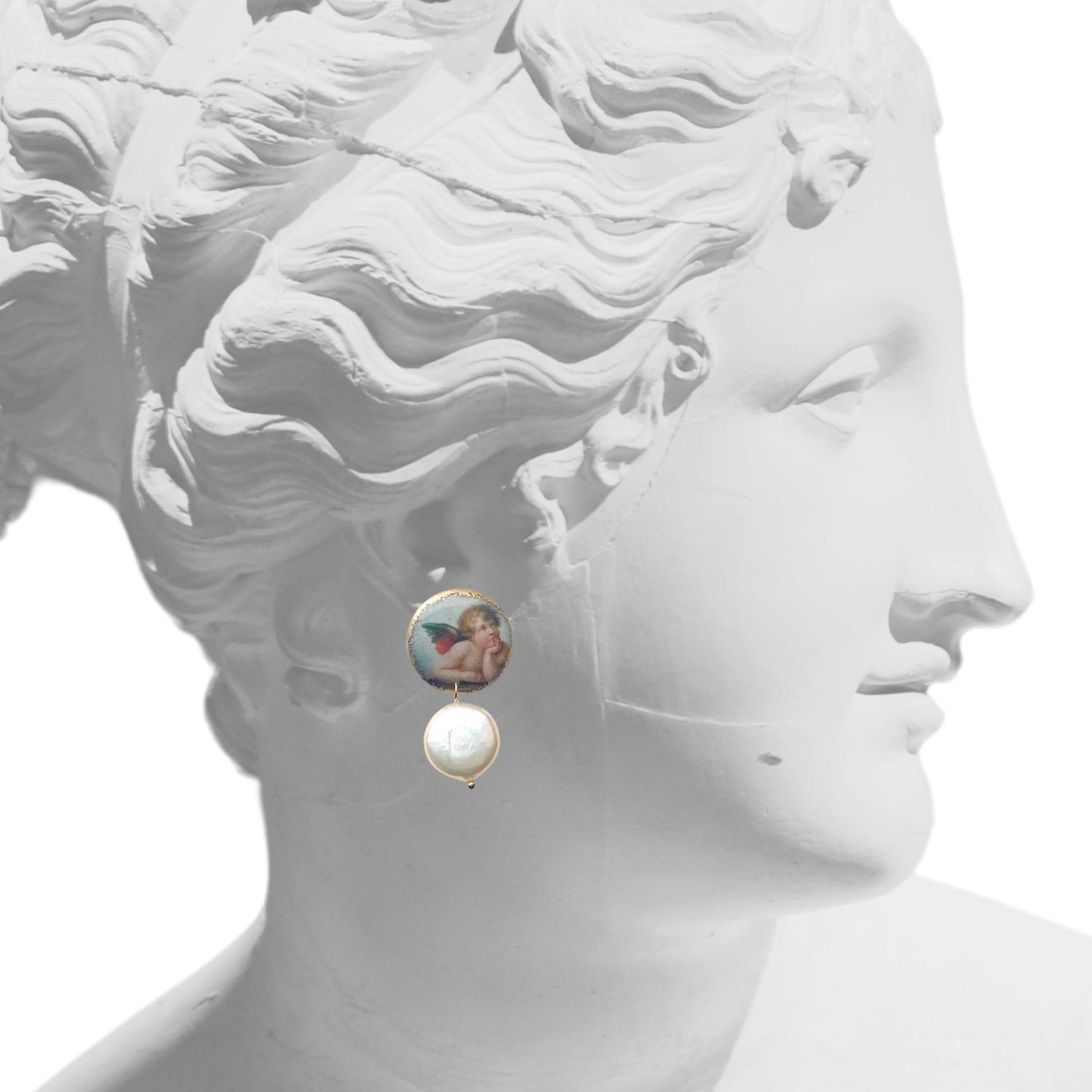 The Two Cherubs Morgaine Studs