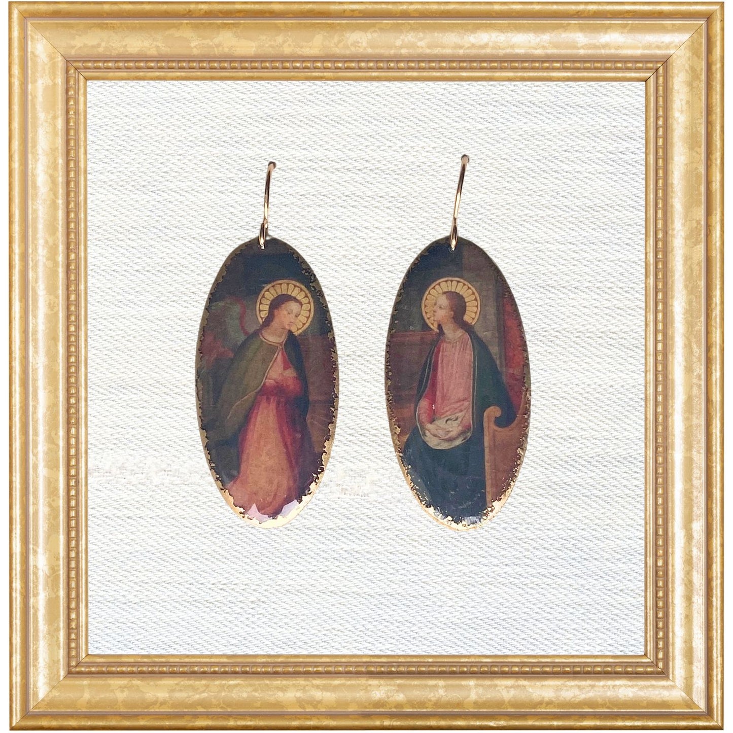 18th Century Annunciation Shield Dangles