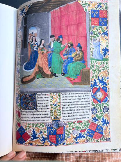 Tudor Marginalia Tiered Trio Dangles