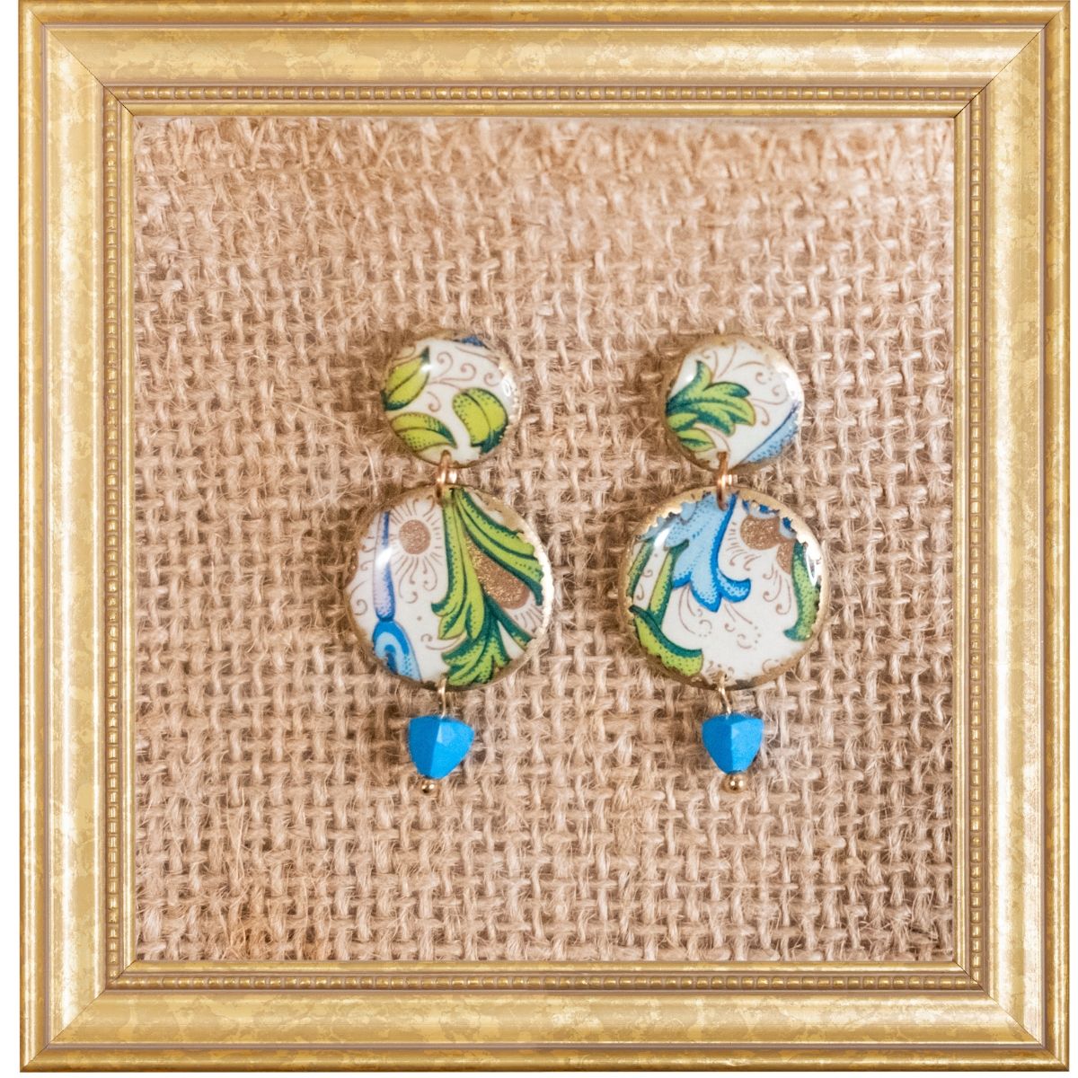 Florentine Fruits Lois Dangle Studs