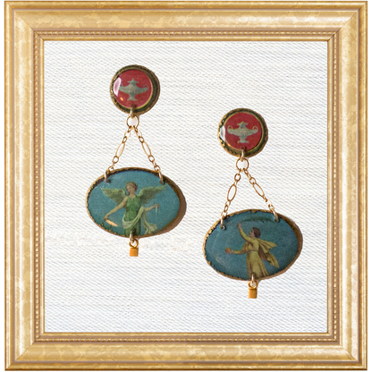 Celestial Figures Pastiche Dangles