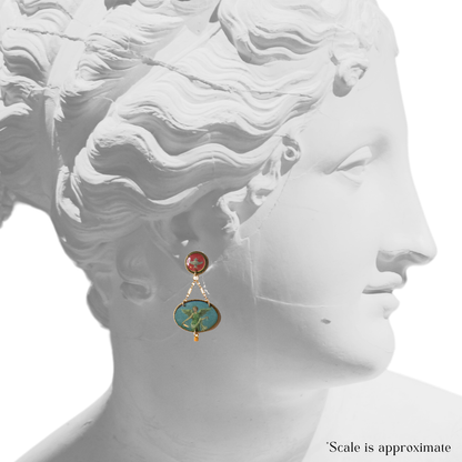 Celestial Figures Pastiche Dangles