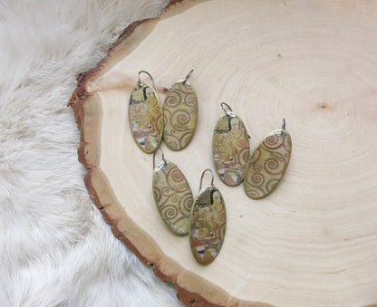 Shield Dangles - Klimt Tree of Life