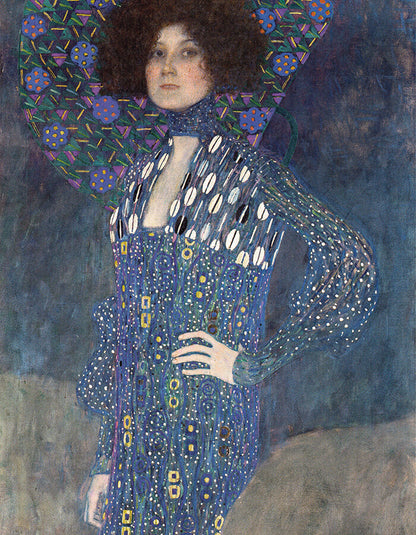 Bloom Necklace — Edit 11 — Klimt Portrait of Adele Bloch-Bauer II